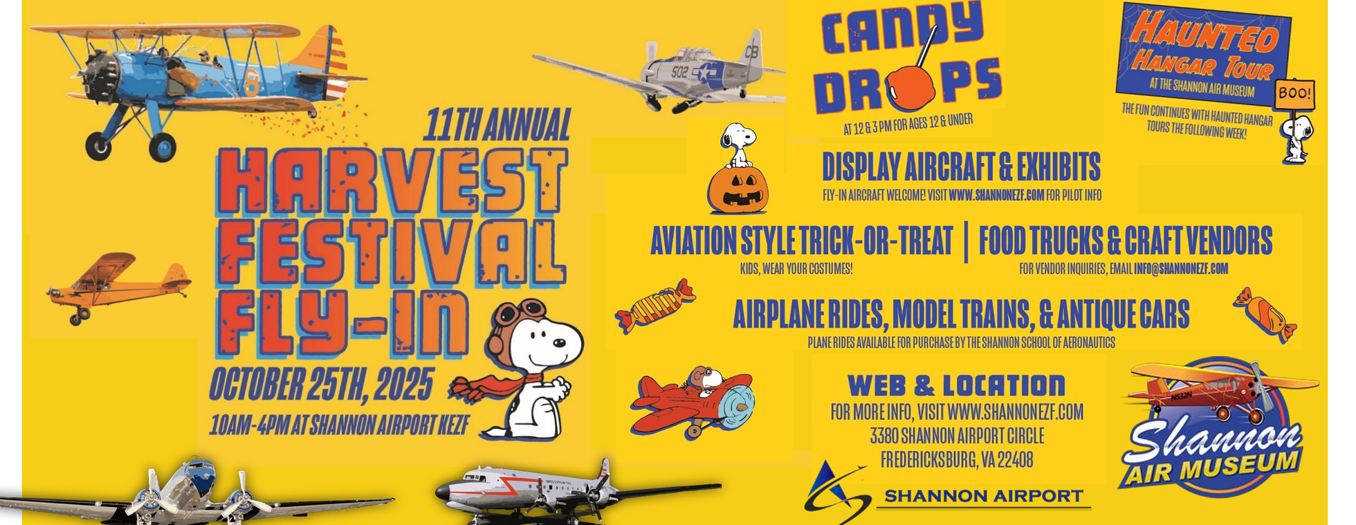 11th Annual Shannon Harvest Festival Fly-In